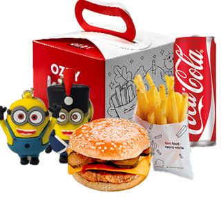 OZZY Kids [Чізбургер + Кола + Іграшка]