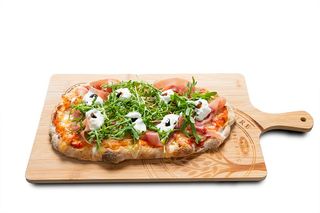 PINSA CRUDO E RUCULA
