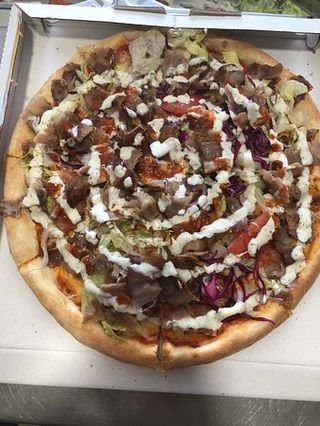 Pizza kebab