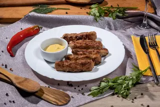 Mititei cu mustar