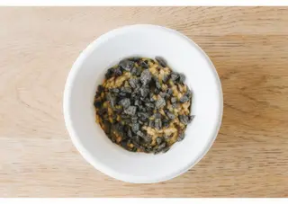 Falso Risotto de Secreto Ibérico y Setas