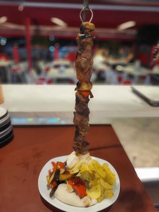 Brocheta De Solomillo De Cerdo