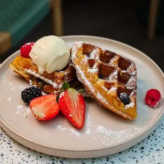Waffle Recheado com Cholocate