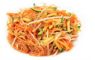 35. Fideos de Soja con Verduras