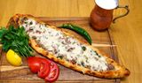Cheesy Meat Pide