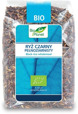 RYŻ CZARNY PEŁNOZIARNISTY BIO 400 g - BIO PLANET