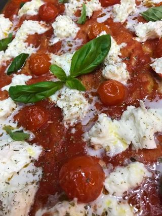Pizza Mozzarella di bufalla
