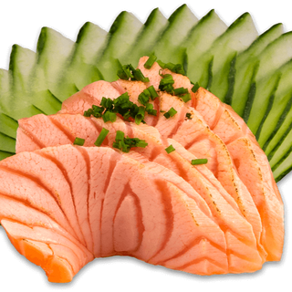 38. SASHIMI SALMÃO TOASTATO 20 peças