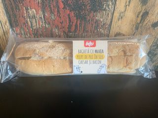 Bagheta pui si bacon cu sos cedar