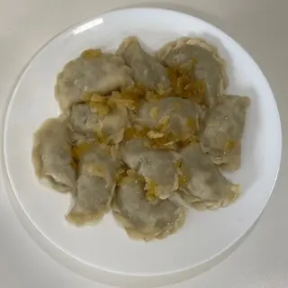 Pierogi z wątróbką drobiową 