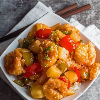 Sweet & Sour Prawns
