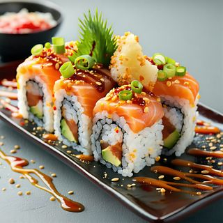 Salmon Spiced Roll