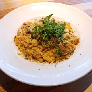 Grandine z kurczakiem w sosie śmietanowo-pomidorowym