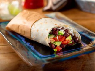 Burrito XL De Ternera Con Frijoles
