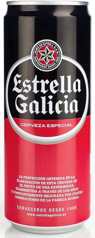 Cerveza Estrella Galicia (330 Ml.)
