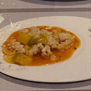 Calamari in salsa chili