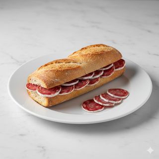 Bocadillo de fuet