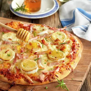 Pizza Queso De Cabra  Con Miel