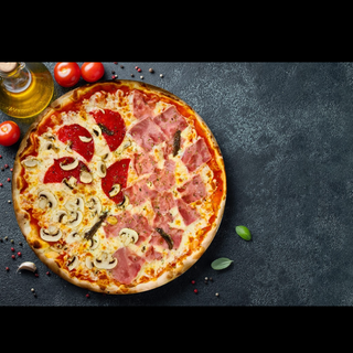 Pizza De 4 Estaciones (27cm, 30, 36cm)