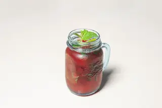 Клубничный с лаймом и мятой (0,4 л.)
