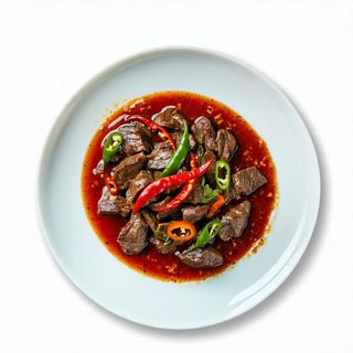 Manzo al peperoncino