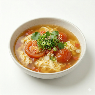 Sopa de tomate con huevo (西红柿蛋汤)