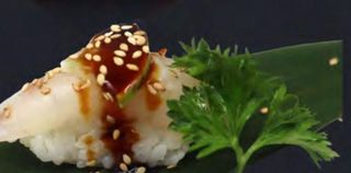 210. Nigiri spicy flambè 1 pezzo