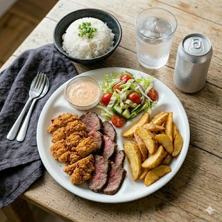 Menú Kebap Normal