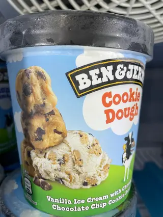 Ben jerry Cookie dought  500ml