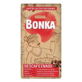 Café Molido Descafeinado Sostenible Nestlé Bonka 250 Gr.