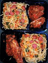 Spaghettini & Turkey / Plantain / Sausage