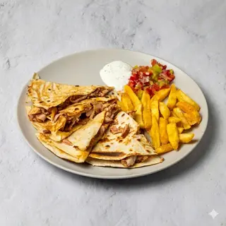 BBQ quesadilla