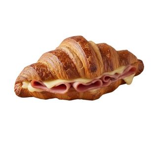 Croissant jamón de pavo y queso