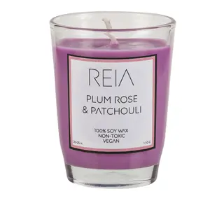 Lumanare Parfumata Plum Rose & Patchouli – 110g
