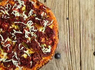 Roasted Peppers Pizza Large