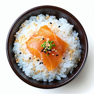 Bol De Arroz Sushi Con Sésamo