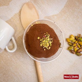 Tartufo "Zero" al pistacchio - Senza zuccheri aggiunti e senza lattosio 