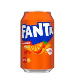 Fanta Naranja lata 330ml.