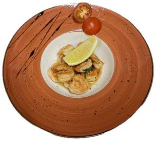 Тигровые креветки жареные