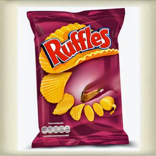 Ruffles presunto pacote grande