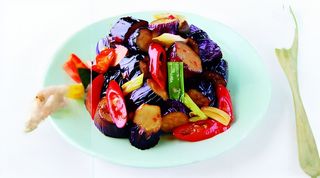 81.Melanzane saltate piccanti