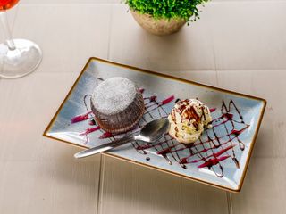 Lava cake cu inghetata