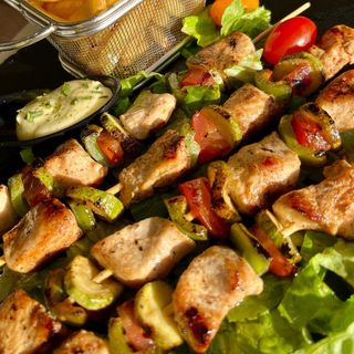 Brochettes de poulet 