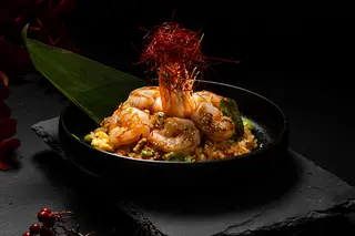Shrimp fried rice 