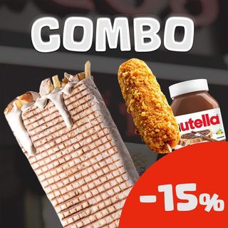 Combo Tacos L + Corn Nutella