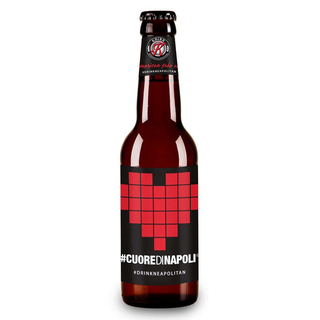 CUORE DI NAPOLI KBIRR "cerveza artesanal" 33cl 6% Vol. Estilo: Lager