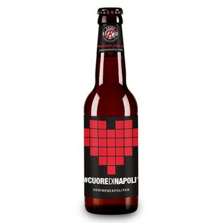 CUORE DI NAPOLI KBIRR "cerveza artesanal" 33cl 6% Vol. Estilo: Lager