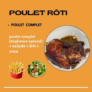 1 Poulet Rotis 