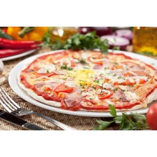 Pizza Carbonara  (33 cm.)