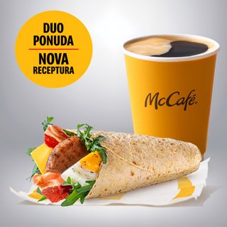 Breakfast Wrap Sausage, Bacon &Egg DUO